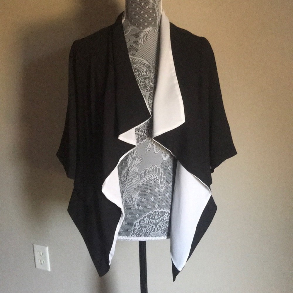 Aryn K Kimono Chiffon Jacket